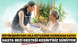Büyükşehir’den Aile Bütçesine Doğrudan Katkı! Hasta Bezi Desteği Kesintisiz Sürüyor