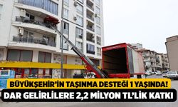 Büyükşehir’in Taşınma Desteği 1 Yaşında! Dar Gelirli Ailelere 2,2 Milyon TL’lik Dev Katkı