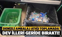 Denizli Ambalaj Atığı Toplamada Dev İlleri Geride Bıraktı!