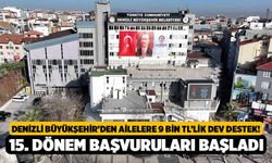 Denizli Büyükşehir’den Ailelere 9 Bin TL’lik Dev Destek! 15. Dönem Başvuruları Başladı