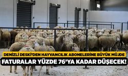 Denizli DESKİ’den Hayvancılık Abonelerine Büyük Müjde, Faturalar Yüzde 76’ya Kadar Düşecek!