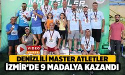 Denizlili Master Atletler Türkiye Şampiyonası’na Damga Vurdu: 4’ü Altın 9 Madalya!