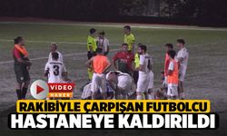 Denizli Amatör Küme Maçında Korkutan Anlar! Rakibiyle Çarpışan Futbolcu Hastaneye Kaldırıldı