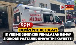 Denizli'de Acı Olay! İş Yerine Giderken Fenalaşan Esnaf Sığındığı Pastanede Hayatını Kaybetti