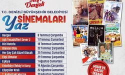 Denizli’de Açık Hava Sinema Günleri başlıyor