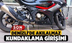 Denizli'de Akılalmaz Kundaklama Girişimi
