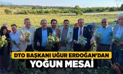 DTO Başkanı Uğur Erdoğan'dan Yoğun Mesai