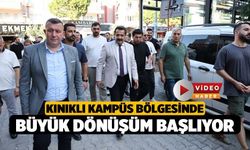 Kınıklı Kampüs Bölgesinde Büyük Dönüşüm Başlıyor