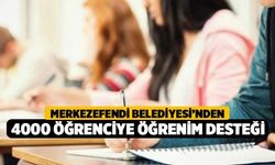 Merkezefendi Belediyesi’nden 4000 Öğrenciye Öğrenim Desteği