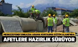 Merkezefendi Enkazda Arama Kurtarma Eğitim Alanı’nda Afetlere Hazırlık Sürüyor