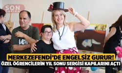 Merkezefendi’de Engelsiz Gurur! Özel Öğrencilerin Yıl Sonu Sergisi Kapılarını Açtı