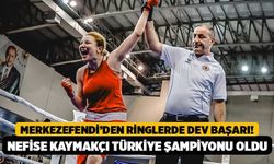 Merkezefendi’den Ringlerde Dev Başarı! Nefise Kaymakçı Türkiye Şampiyonu Oldu