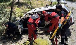 Muğla-Denizli karayolunda kaza: 2 yaralı