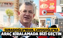 Subaşıoğlu'ndan Çavuşoğlu'na; Bizi Eleştiriyordun Kendin Daha Fazlasını Yapıyorsun