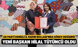 AK Parti Denizli İl Kadın Kolları’nda Görev Değişimi! Yeni Başkan Hilal Tütüncü Oldu