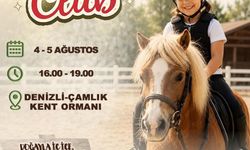 Minikler Çamlık’ta Buluşuyor! Denizli Büyükşehir’den Çocuklara Ücretsiz Pony Club Sürprizi