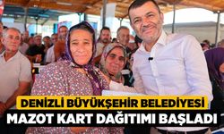 Denizli Büyükşehir Belediyesi Mazot Kart Dağıtımı Başladı