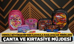 Denizli Büyükşehir’den İlkokula Başlayacak Miniklere Çanta ve Kırtasiye Müjdesi!