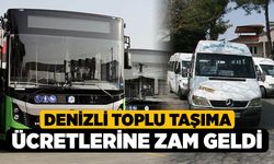 Denizli Toplu Taşıma Ücretlerine Zam Geldi