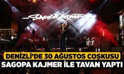 Denizli’de 30 Ağustos Coşkusu Sagopa Kajmer İle Tavan Yaptı