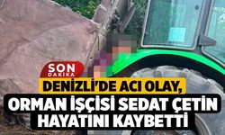 Denizli'de Acı Olay, Orman İşçisi Sedat Çetin Hayatını Kaybetti