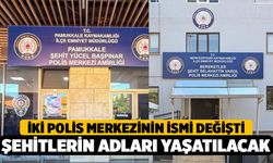 Denizli’de İki Polis Merkezinin İsmi Değişti! Şehitlerin Adları Yaşatılacak