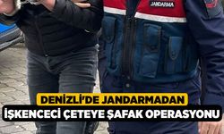 Denizli'de Jandarmadan İşkenceci Çeteye Şafak Operasyonu
