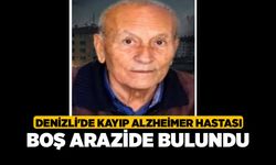 Denizli'de Kayıp Alzheimer Hastası Boş Arazide Bulundu