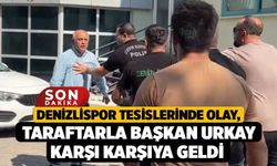 Denizlispor Tesislerinde Olay, Taraftarla Başkan Urkay Karşı Karşıya Geldi
