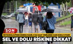 Meteoroloji’den Denizli Dahil 8 İle Saat Verilerek Sarı Kodlu Uyarı! Sel ve Dolu Riskine Dikkat