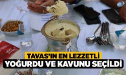 Tavas’ın En Lezzetli Yoğurdu ve Kavunu Seçildi