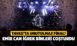 Tavas’ta Unutulmaz Final! Emir Can İğrek Binleri Coşturdu