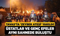 Tavas’ta 'Zeybek Ateşi' Yakıldı! Üstatlar ve Genç Efeler Aynı Sahnede Buluştu
