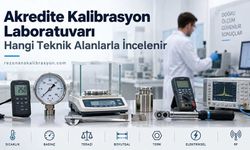 Akredite Kalibrasyon Laboratuvarı Hangi Teknik Alanlarla İncelenir