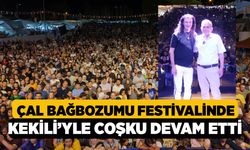 Çal Festivali'nde Murat Kekilli Fırtınası! Binlerce Kişi Meydanı Doldurdu