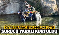 Çivril Işıklı Gölünde Kaza: Otomobil Göle Uçtu, Sürücü Hastaneye Kaldırıldı!