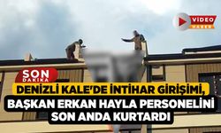 Denizli Kale'de İntihar Girişimi, Başkan Erkan Hayla Personelini Son Anda Kurtardı