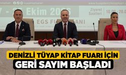 Denizli TÜYAP Kitap Fuarı İçin Geri Sayım Başladı