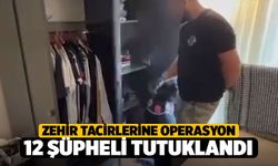 Denizli'de Zehir Tacirlerine Ağır Darbe: Operasyonla Yakalanan 12 'Torbacı' Tutuklandı!