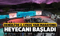 Denizli'de 2. Lykos Yarı Maratonu Heyecanı Başladı!