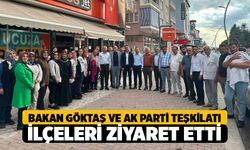 Denizli'de Bakan Göktaş ve Ak Parti Teşkilatından İlçe İlçe "Türkiye Yüzyılı" Çıkarması