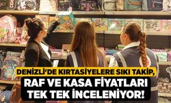 Denizli'de Kırtasiyelere Sıkı Takip, Raf ve Kasa Fiyatları Tek Tek İnceleniyor!