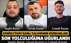 Denizli'deki Kanlı Saldırının Kurbanları Son Yolculuğuna Uğurlandı
