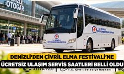 Denizli'den Çivril Elma Festivali'ne Ücretsiz Ulaşım Servis Saatleri Belli Oldu