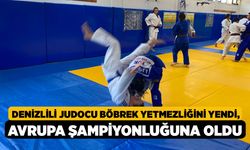 Denizlili Judocu Böbrek Yetmezliğini Yendi, Avrupa Şampiyonluğuna Oldu