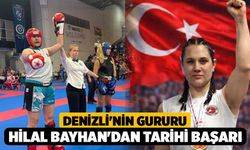 Denizli'nin Gururu Hilal Bayhan'dan Tarihi Başarı