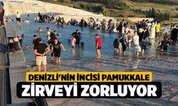 Denizli'nin İncisi Pamukkale Zirveyi Zorluyor!