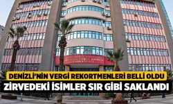 Denizli'nin Vergi Rekortmenleri Belli Oldu