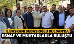 İl Başkanı Subaşıoğlu Buldan'da Esnaf ve Muhtarlarla Buluştu!