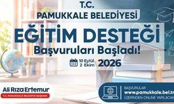 Pamukkale Belediyesi 2026-2027 Burs Başvuruları Başladı
